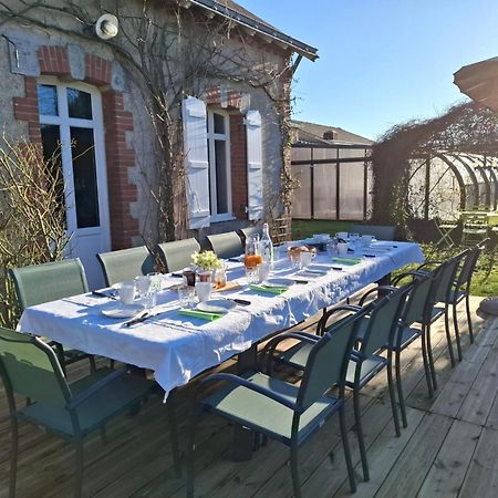Gite Familial Avec Piscine Chauffee A Lege - Fr-1-306-1296 Luaran gambar